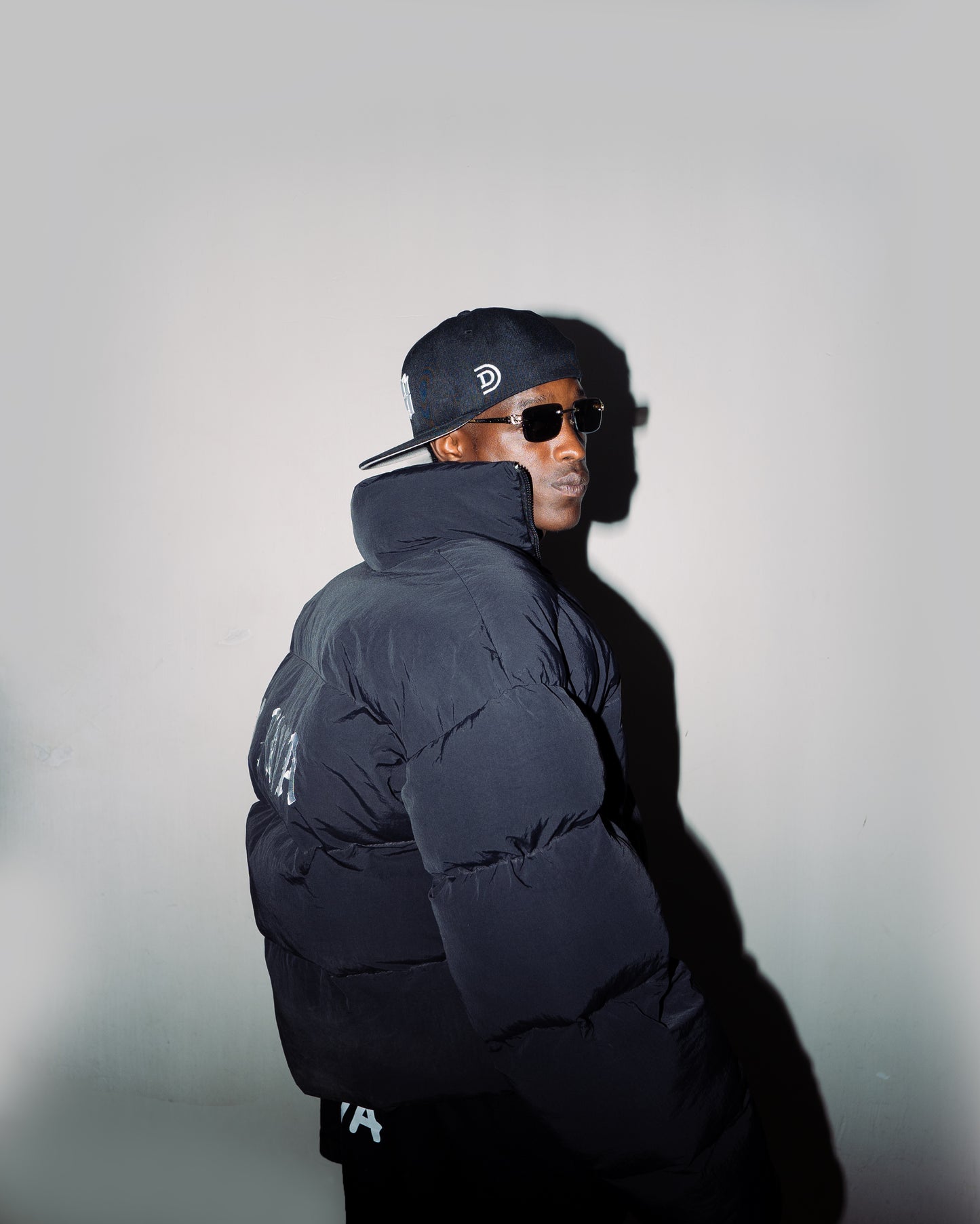 58 Flava-Puffer Jacket-Black