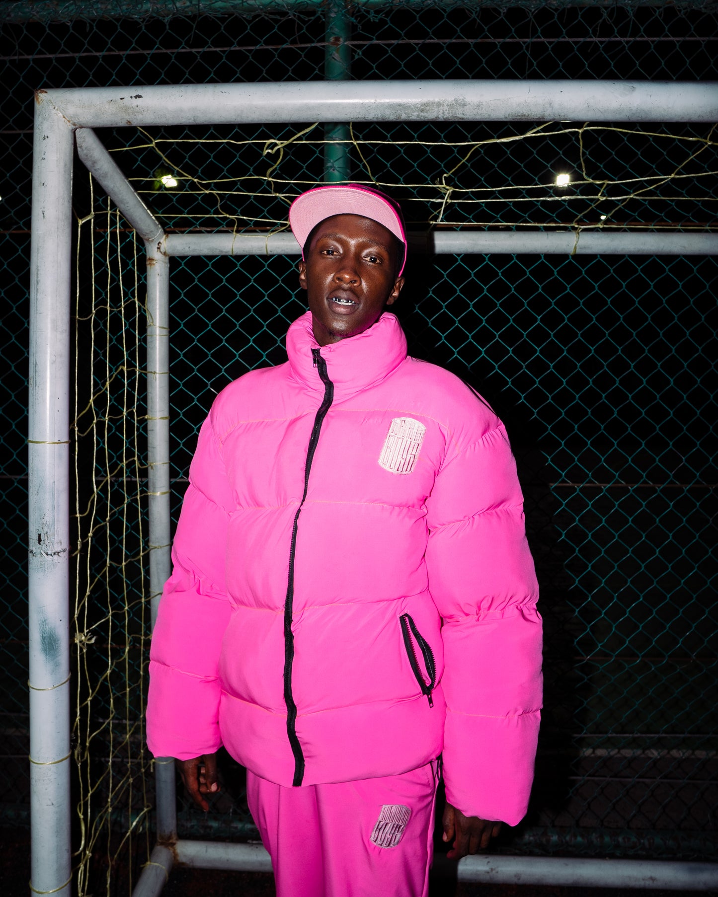 58 Flava-Puffer Jacket-Pink
