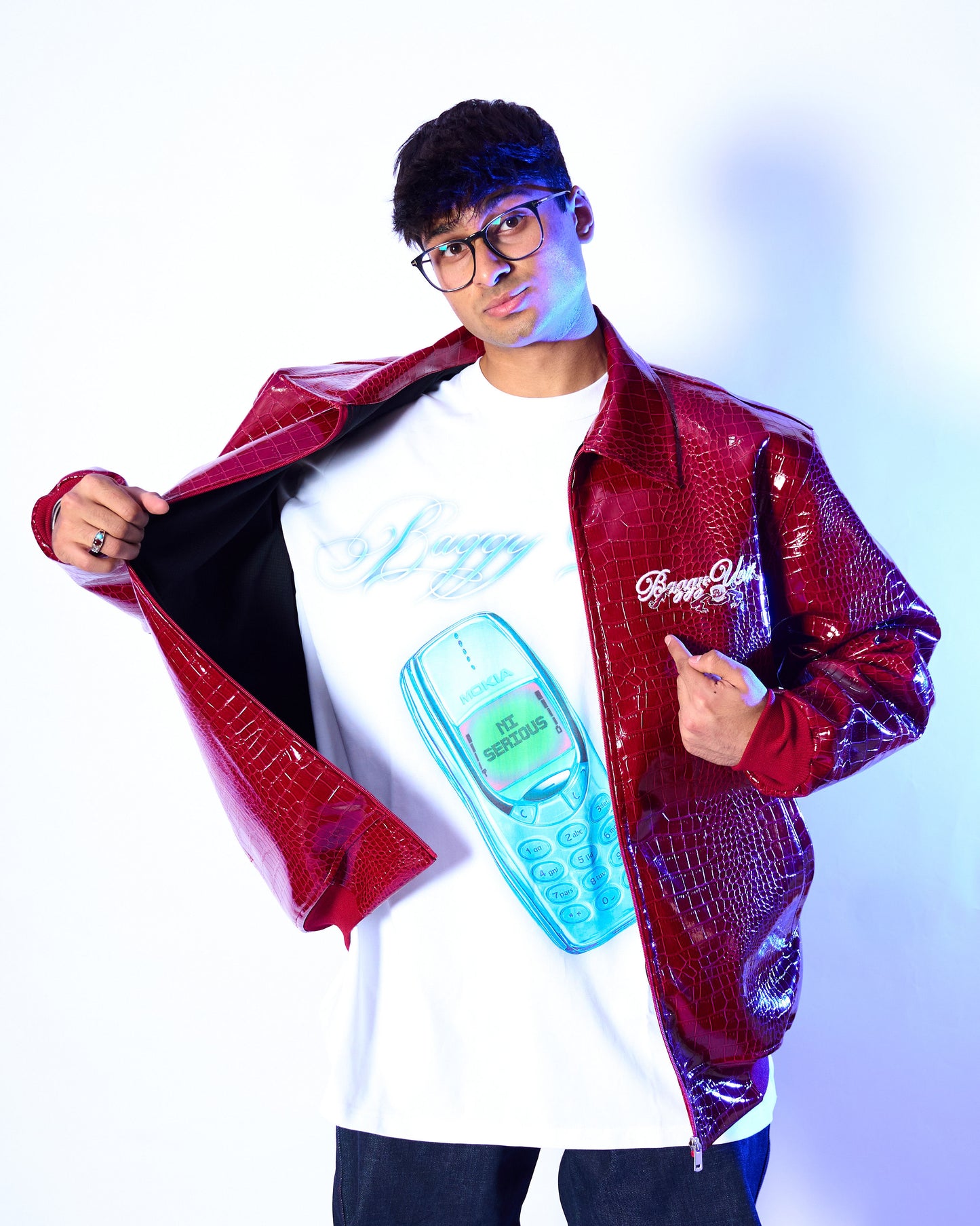 .Baggy Unit Bomber Jacket