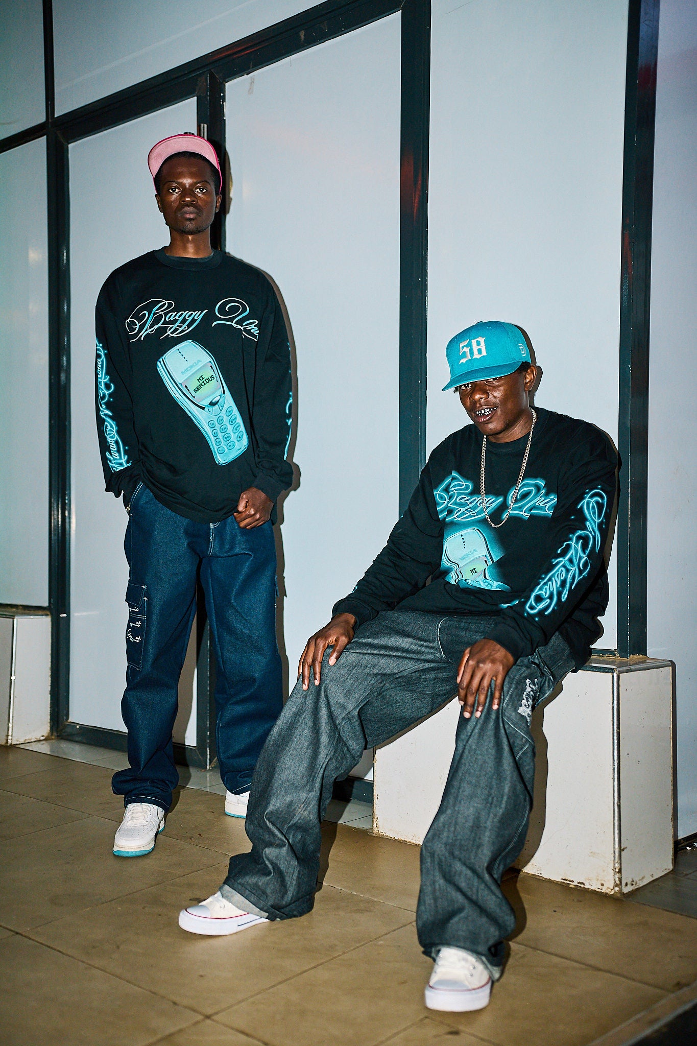 .Baggy Unit Tshirt-Black